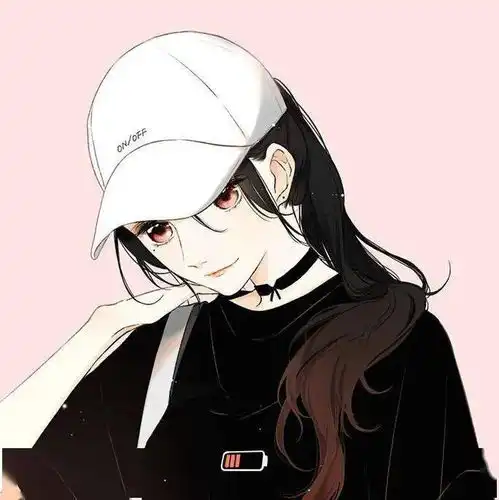 二次元动漫女生头像摸摸小猪头万事不用愁

