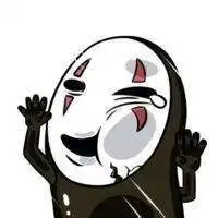 千寻与无脸男情侣头像
