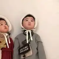 qq头像孩子情侣头像qq小孩可爱情侣头像一对
