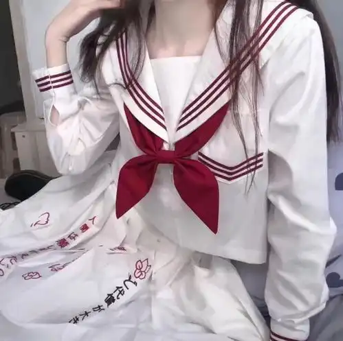 一眼万年jk风头像,快和小姐妹一起换,浪漫句子
