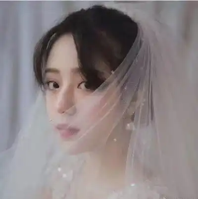 婚纱头像女生唯美穿婚纱礼服的女生头像霸气冷艳
