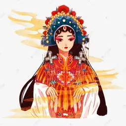 戏曲文化唱戏女生素材图片免费下载千库网
