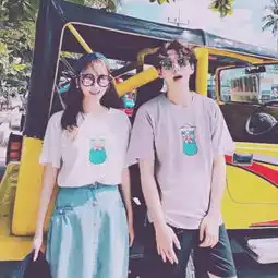 00后清新唯美情侣微博头像一对搞怪秀恩爱情侣专属头像两张
