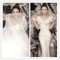 盘点20大女明星婚纱造型,美艳还是违和
