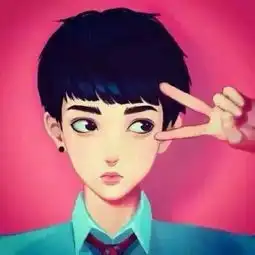 对花
