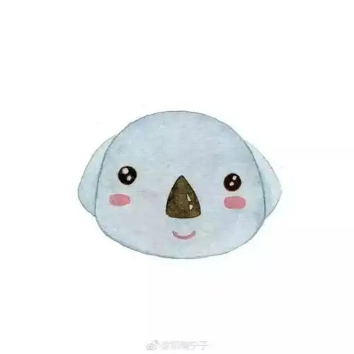美图汇邓瑞宁子可爱插画

