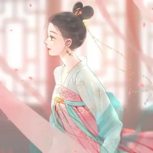 超甜的情侣头像
