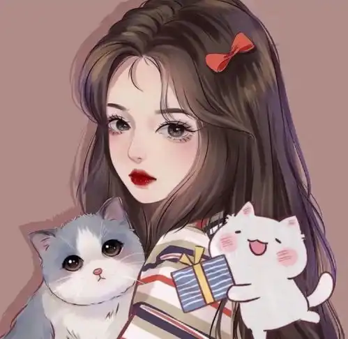 头像可爱情侣头像
