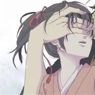 念七一对两张动漫情侣日常头像
