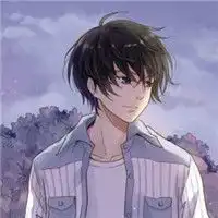 带有梦幻色彩的二次元情侣头像爱你就是一见钟情
