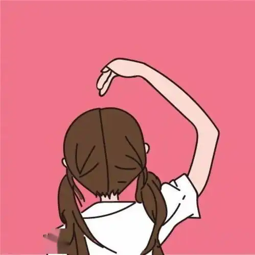 甜甜的情侣头像
