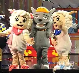 上海租赁卡通人偶演出服,喜洋洋美羊羊懒羊羊沸羊羊,
