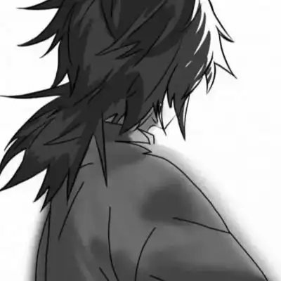 二次元黑白丧系动漫男头我们早男生头像我要个性网
