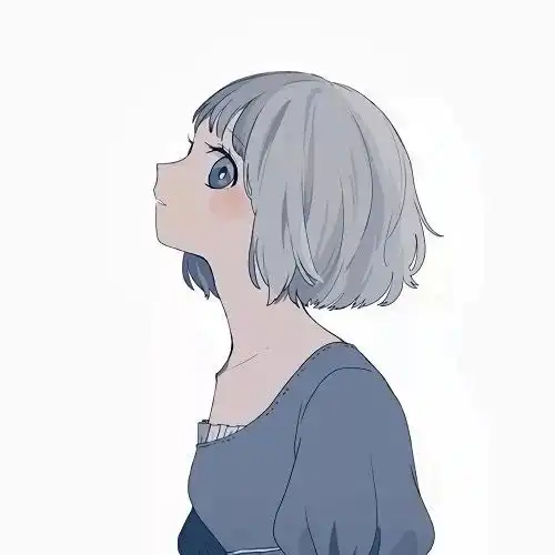 情侣头像夜色匆忙,暮暮是你
