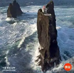 住在这里,一出门就是悬崖和大海
