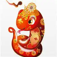 可爱蛇图片卡通头像微信头像图片大全
