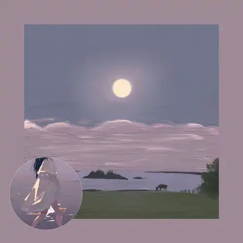 太阳,月亮,星星头像背景套图
