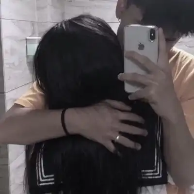 小清新真人动漫浪漫情侣头像
