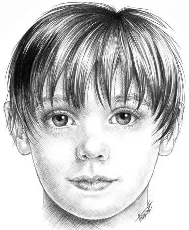 超简单的人物素描图片
