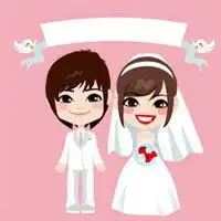 古风婚纱卡通情侣头像女生微信头像图片大全
