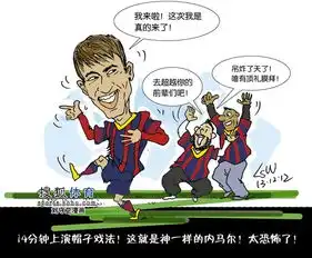 刘守卫漫画14分钟戴帽巴萨首见神一样内马尔
