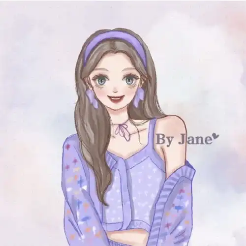 最新手绘动漫女头
