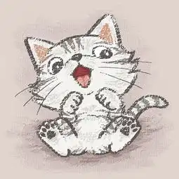 可爱的小动物插画头像
