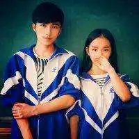 学生情侣头像穿校服微信头像图片大全

