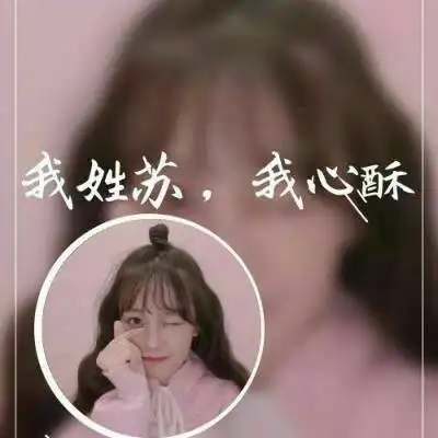 苏姓氏微信头像专属姓苏头像带文字图片大全

