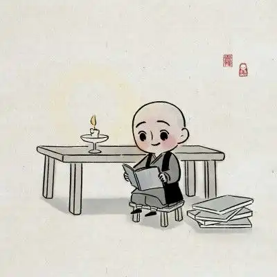 一禅小和尚哲理流星亮起来不输日月
