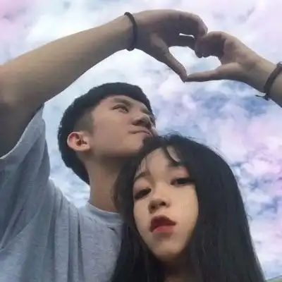 林弦一对两张个性真人恩爱优质情侣头像我要个性网
