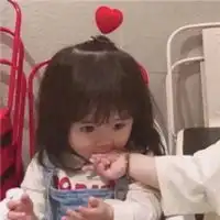 qq头像孩子情侣头像qq小孩可爱情侣头像一对
