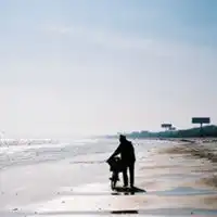 微信夕阳背影图片微信头像图片大全
