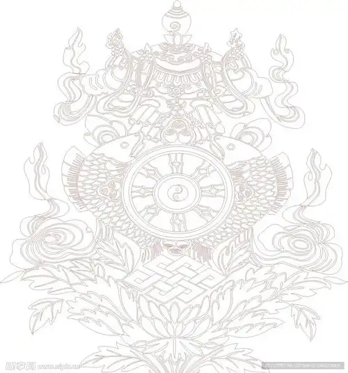 八宝王设计图宗教信仰
