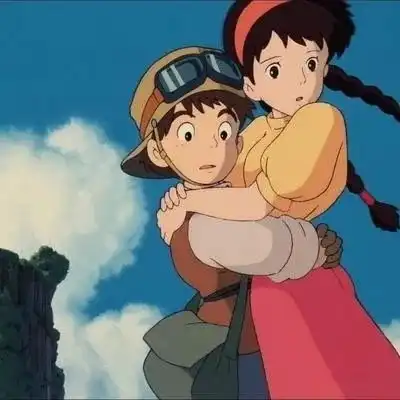 动漫头像天空之城
