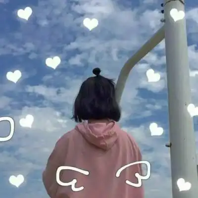 女生背影头像唯美伤感没有分手何必有忧愁
