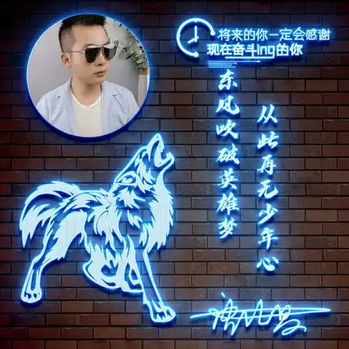朋友们喜欢的微信头像做好了,十几款大气励志签名头像,请查收
