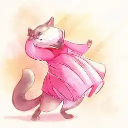 萌死人不偿命的小猫小狐狸,这些插画可爱到爆
