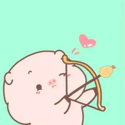 卡通猪头像图片大全超萌好看的微信头像卡通猪
