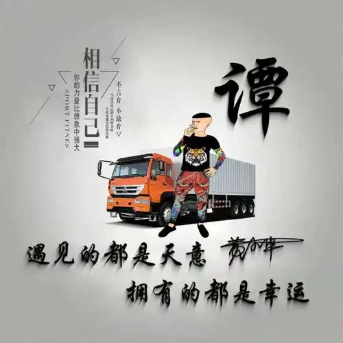 2021牛气冲天微信姓氏头像,有你的姓氏吗
