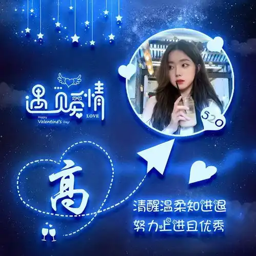 用你的名字制作微信头像,2022情人节个性签名头像,有你喜欢的吗

