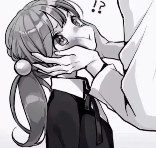 动漫头像敲喜爱的黑白漫画风动漫情头,快来抱走
