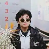 美丽复古港风情头双人头像,情侣头像图片
