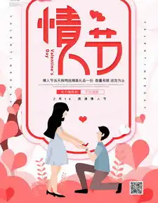情人节卡通创意简约海报设计图片下载psd格式素材47247087像素熊猫办公
