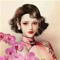 那一年故梦沉吟民国旗袍美女头像
