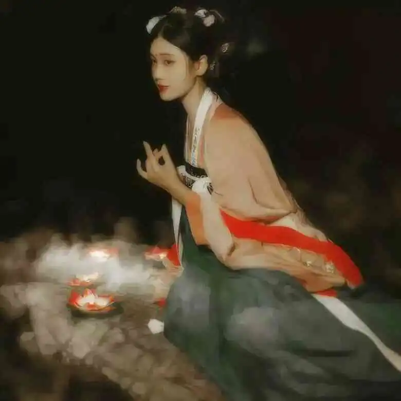 女生戴翡翠戒指的头像照片,展现自然与奢华的完美结合
