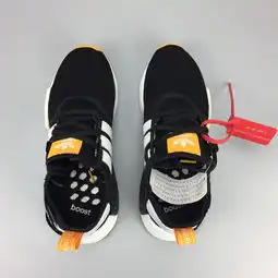阿迪达斯adidas三叶草情侣跑鞋nmdr1boost联名经典缓震男女运动鞋休闲跑步鞋
