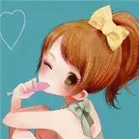 短发可爱卡通女生头像微信头像图片大全
