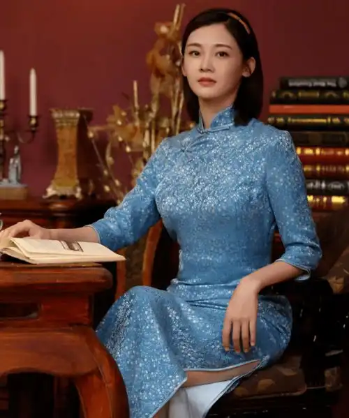 难怪郑恺迫不及待跟苗苗结婚看她穿上旗袍的身姿,谁看了不爱
