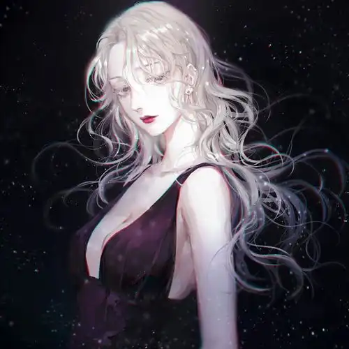 一组画风唯美细腻个性十足的女性头像
